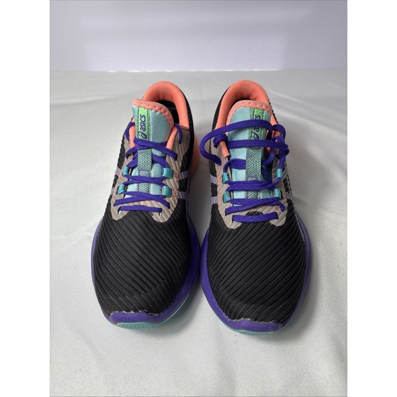 Asics Women's Size 7.5 Running Shoes 1012A985 Purple/ Teal/ Coral Sneakers EU 39 - Picture 3 of 15